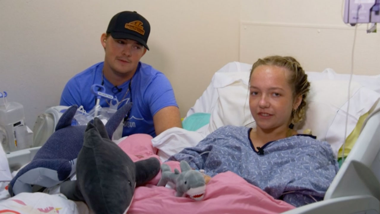 Addison Bethea, teen shark bite victim