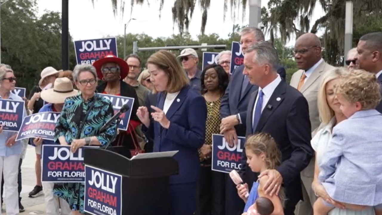 David Jolly selects Gwen Graham as running mate in Florida governor’s race