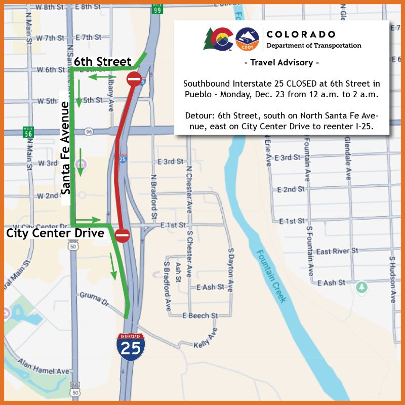 I25 Closure