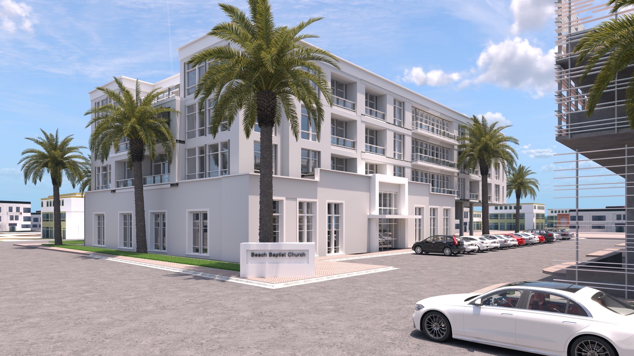 Beach Baptist Church renderings 