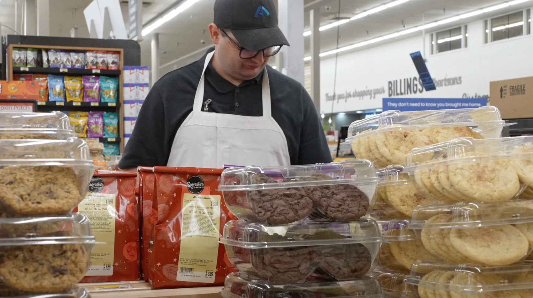 Devan Murphy at Billings Heights' Albertsons Bakery