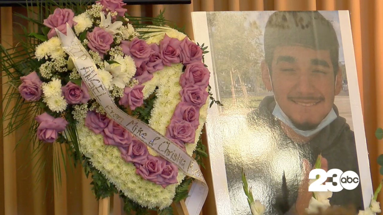 Angel Berumen Memorial Service, Bakersfield