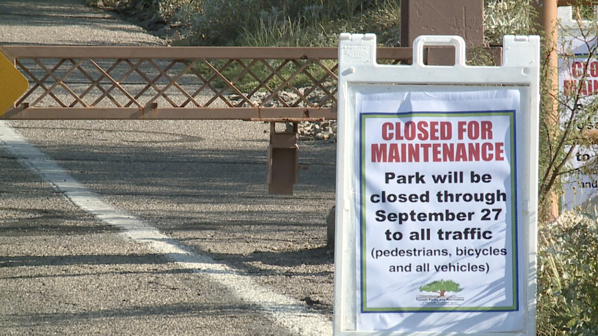 "A" Mountain closed to all traffic for two weeks