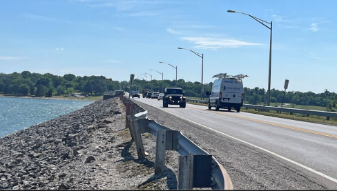 Maintenance on J. Percy Priest Dam requires road closures.png