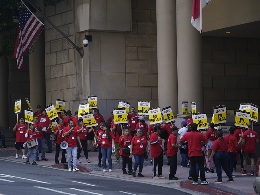 California Hotel Workers Strike