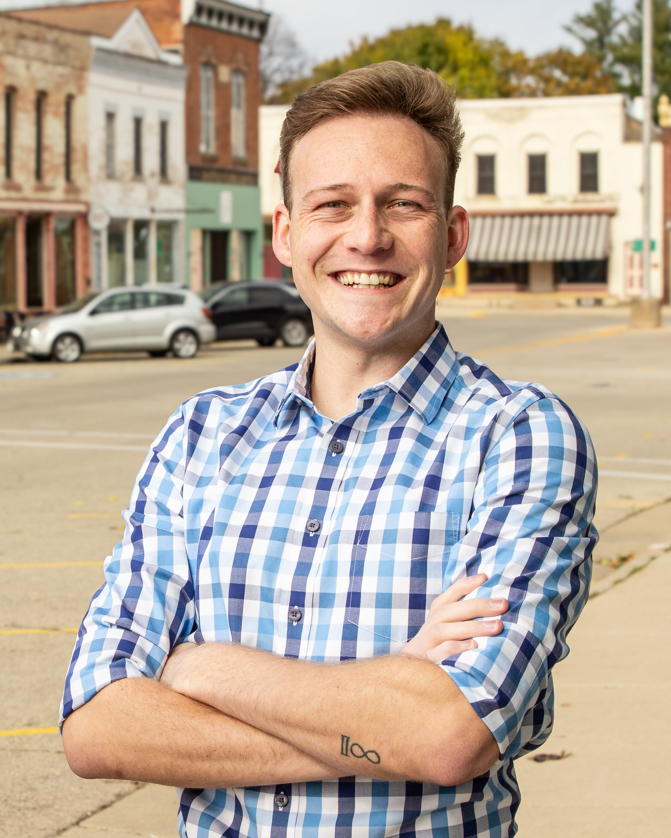 Dylan Helmenstine is running for Wisconsin State Treasurer, the general election is Nov. 3, 2026