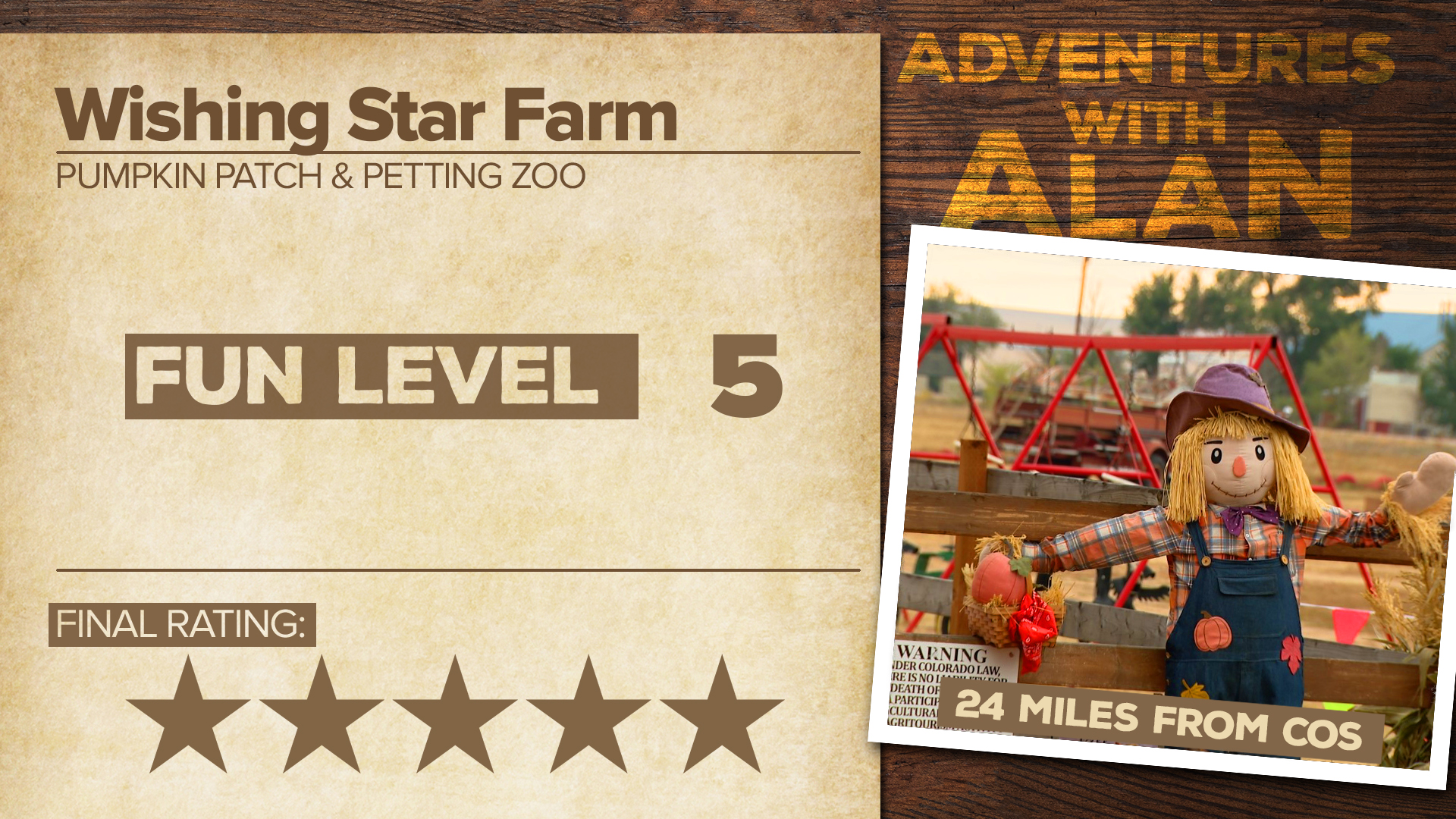 Adventures Rating Wishing Star Farm