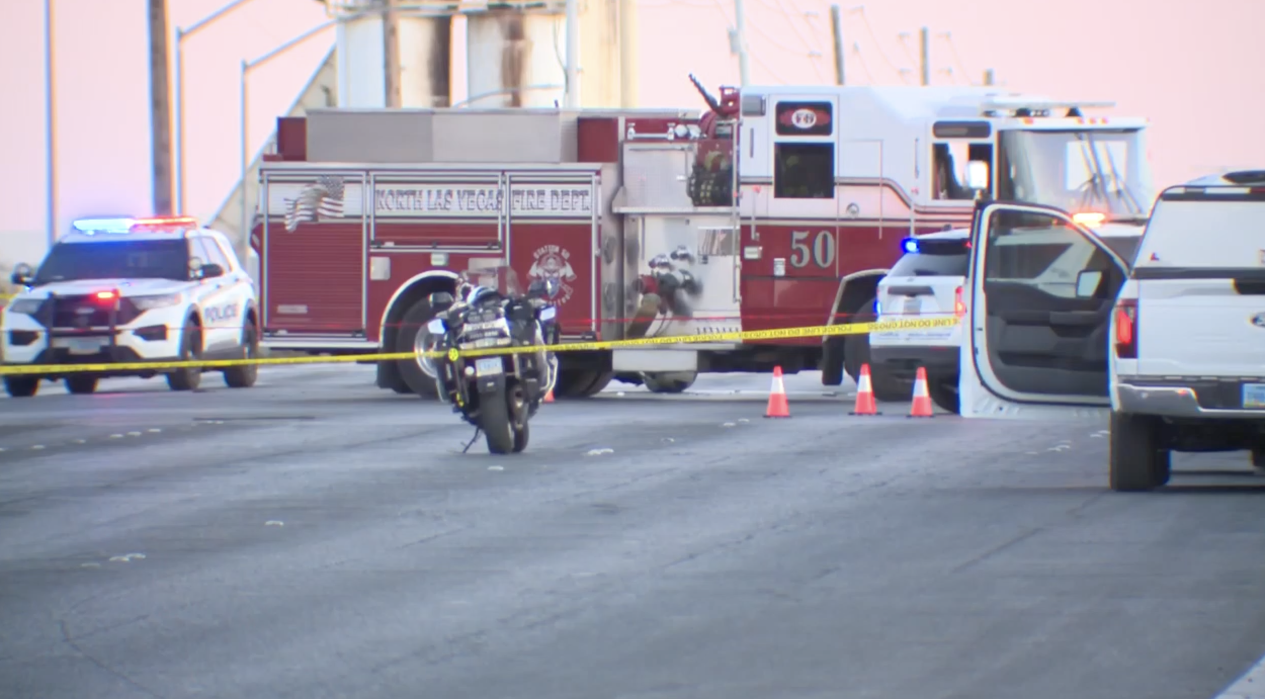Officer-involved shooting follows crash near N. 5th Street at Gowan Road