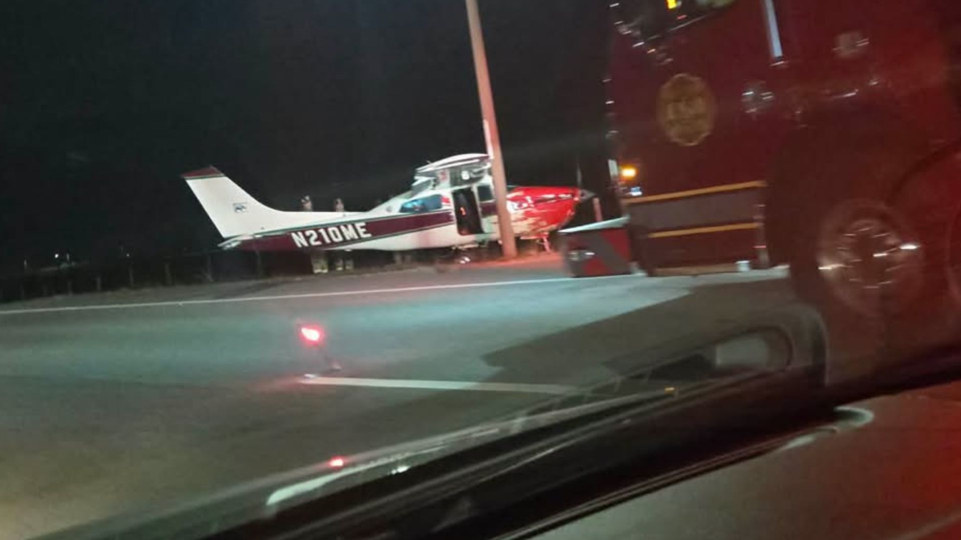 Legacy Parkway emergency plane landing.jpg