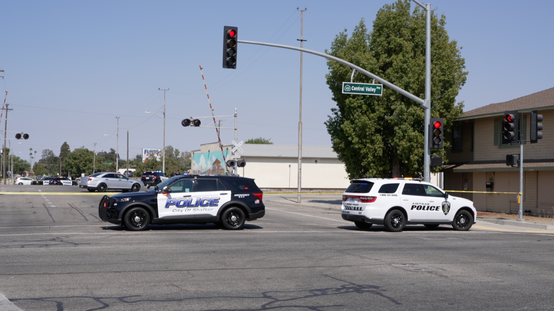 Person hit by Amtrak train in Shafter