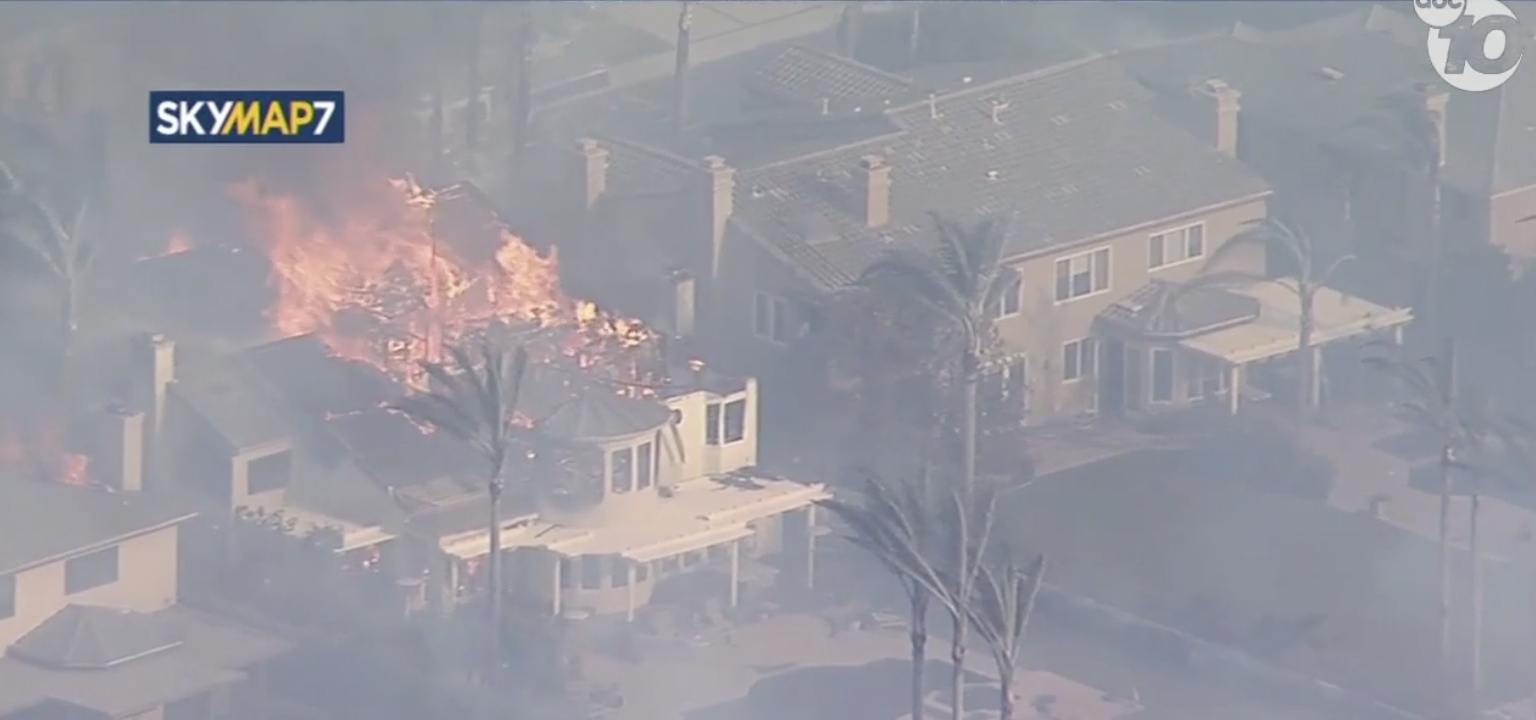 Orange County Wildfire