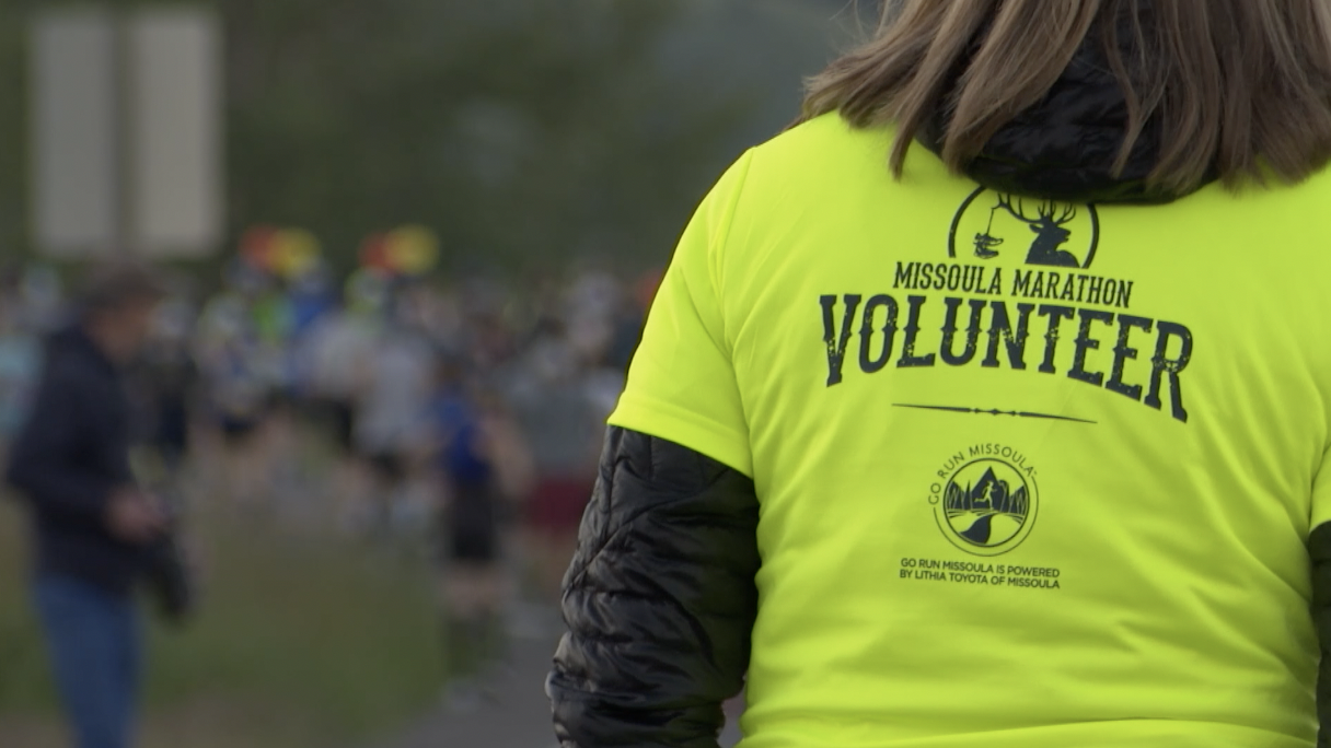 Marathon volunteers