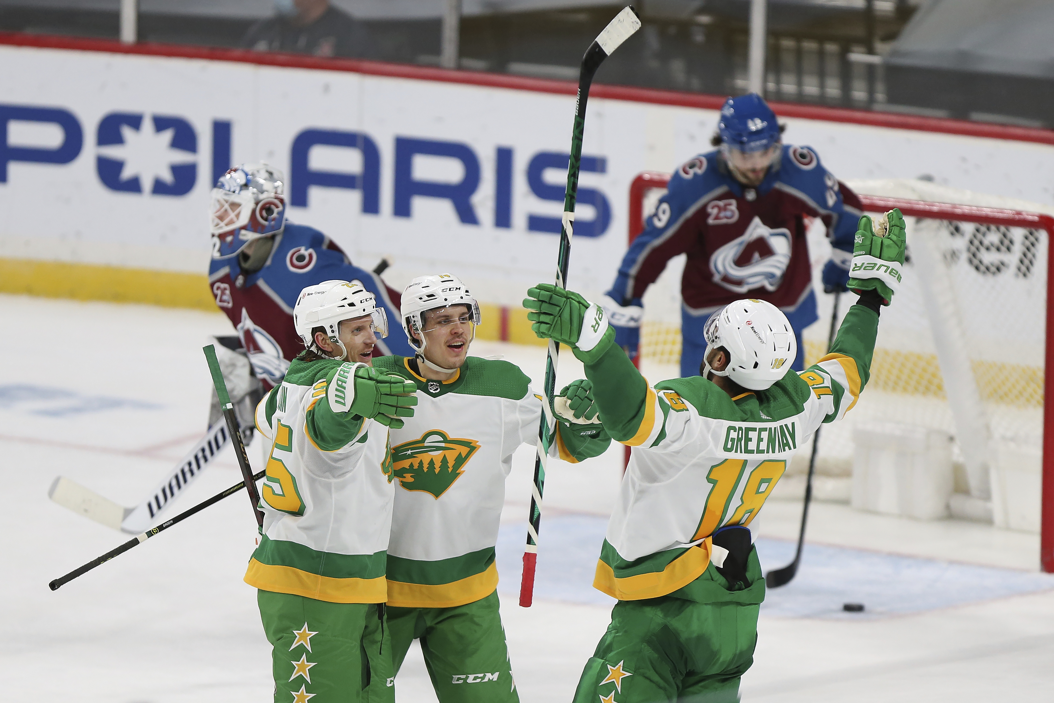 Brodin gets winner 18 seconds into OT as Wild top Avs 4-3
