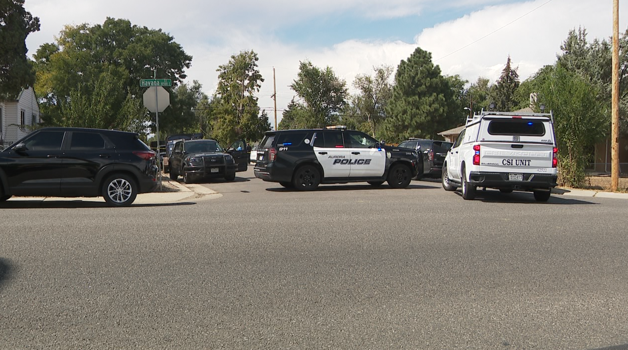  19th and Havana - Homicide investigation - Aurora