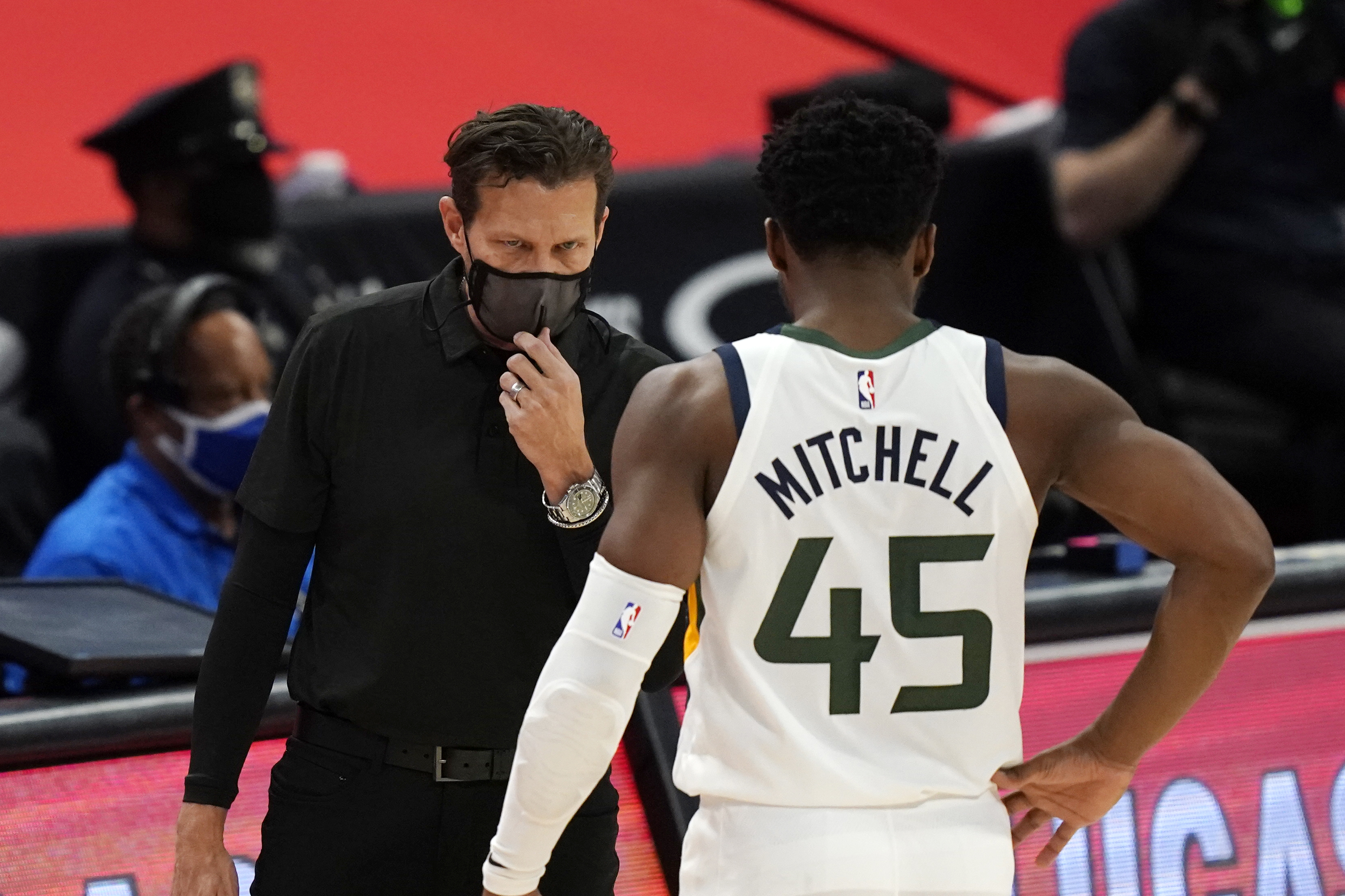 Quin Snyder, Donovan Mitchell
