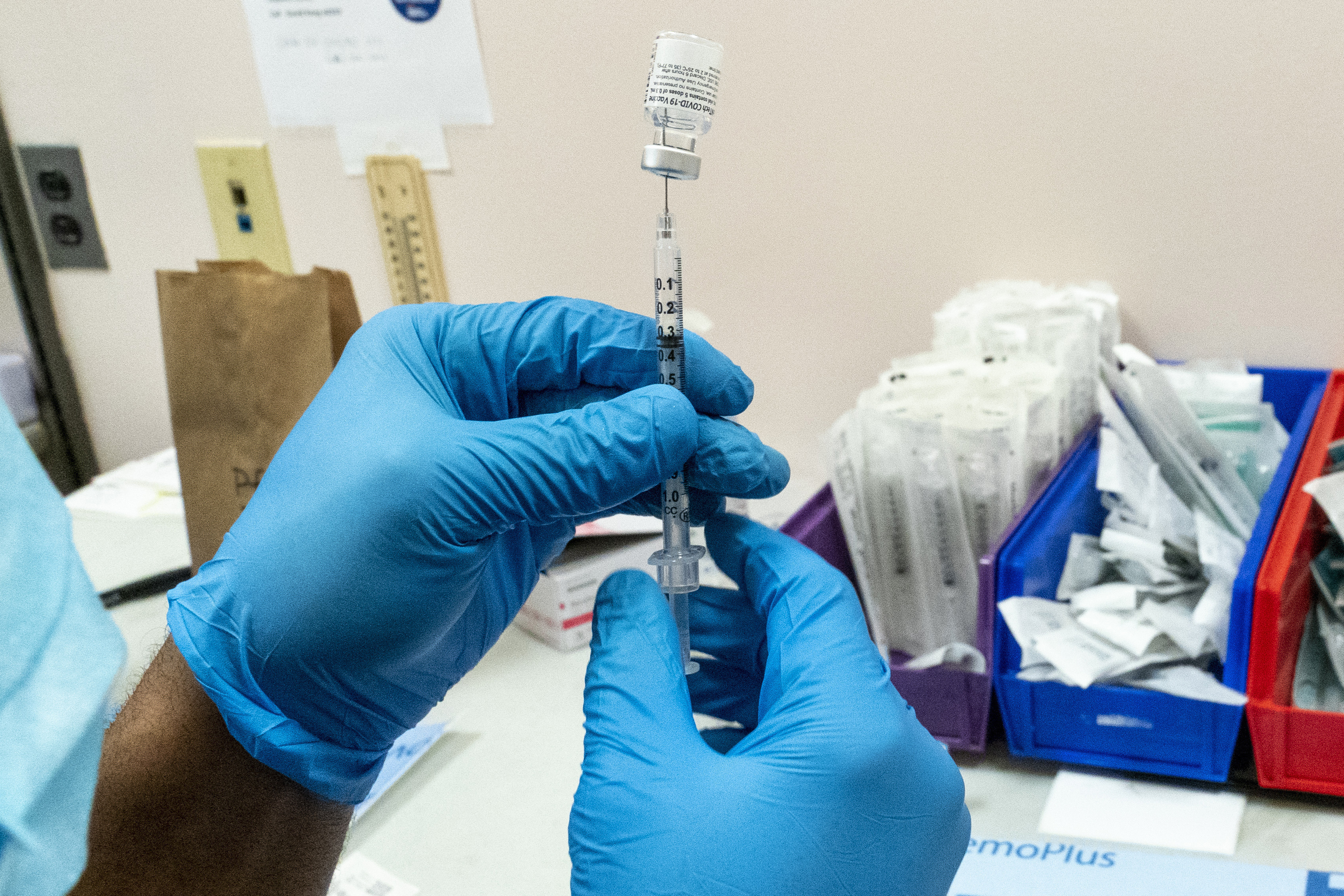 Virus Outbreak Pfizer Vaccine Effectiveness
