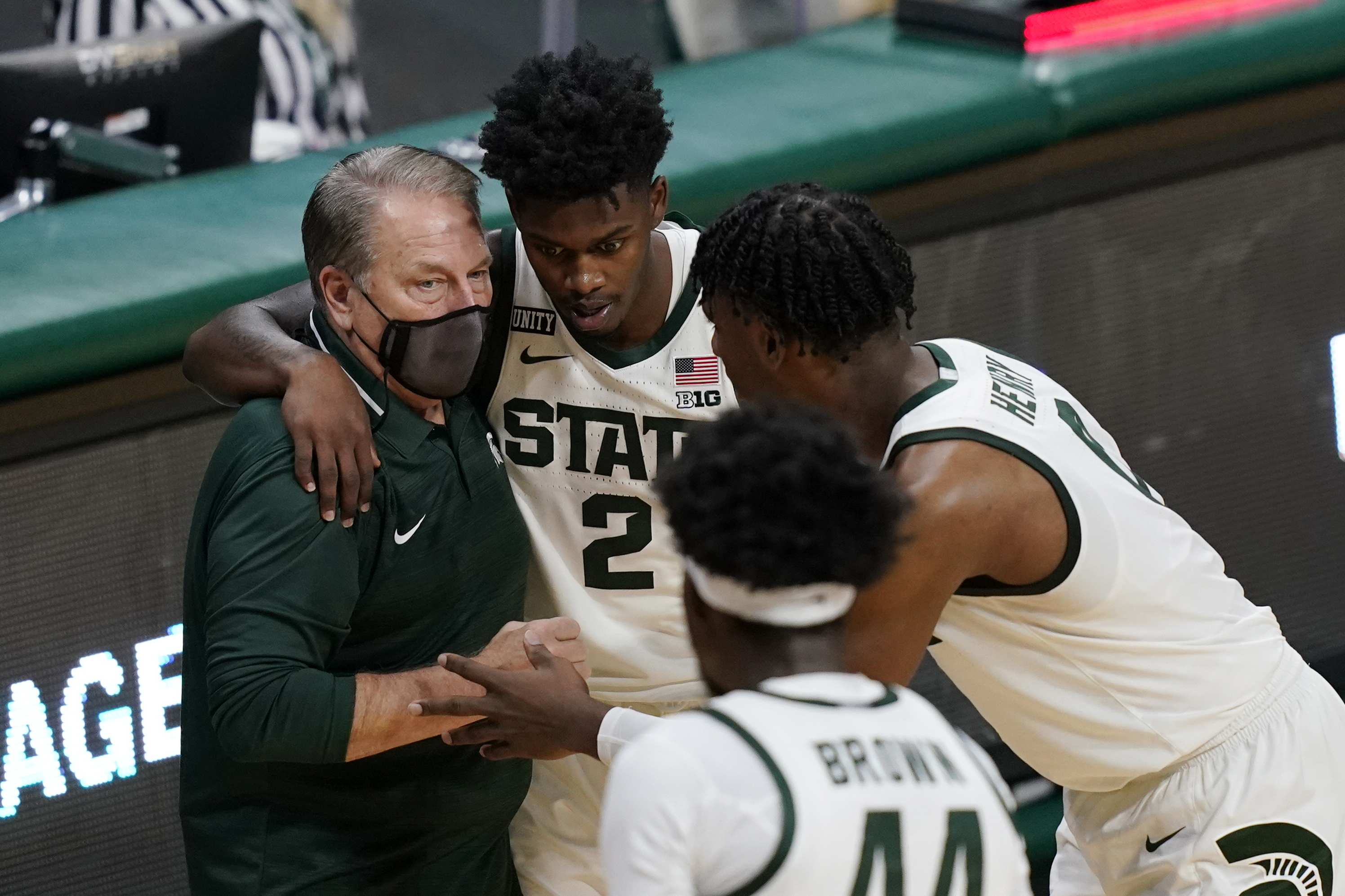 Tom Izzo, Rocket Watts, Aaron Henry