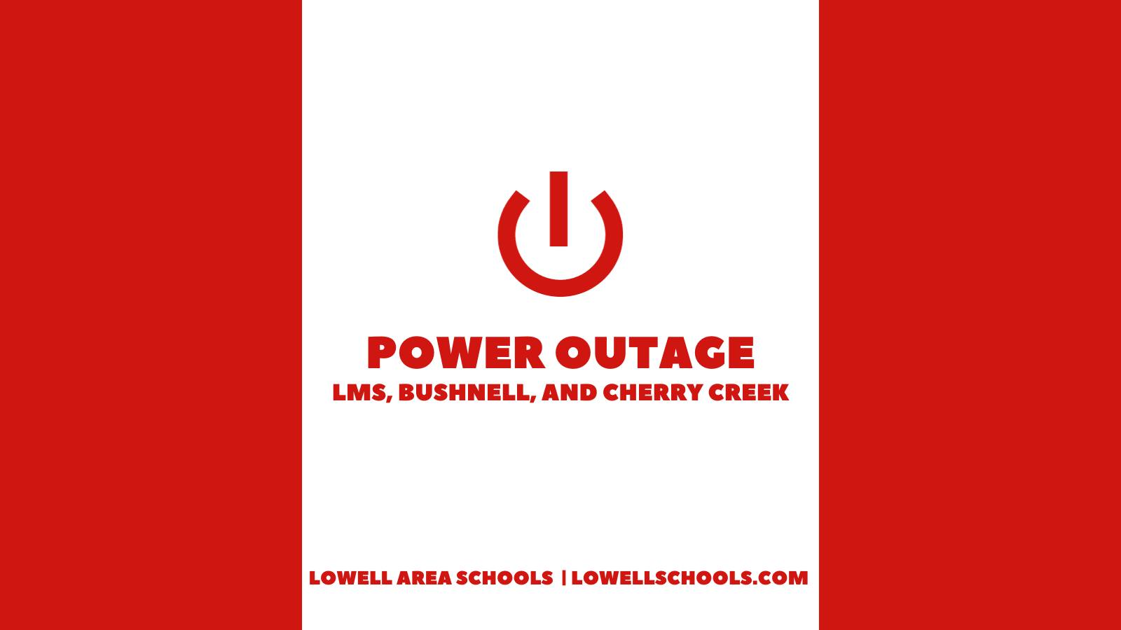 Lowell power outage