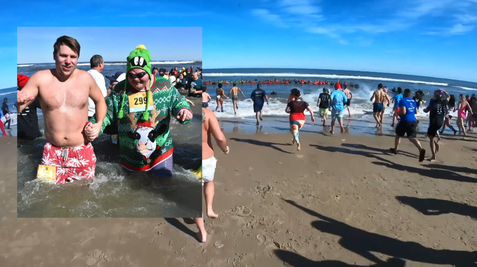 How jumping in the freezing ocean helped raise $1.5m for Special Olympics