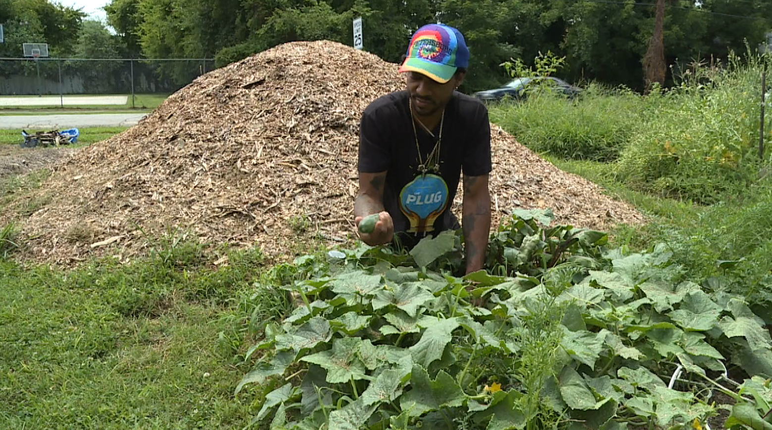 Petersburg is rated last in Virginia for health. This man hopes a community garden will help.