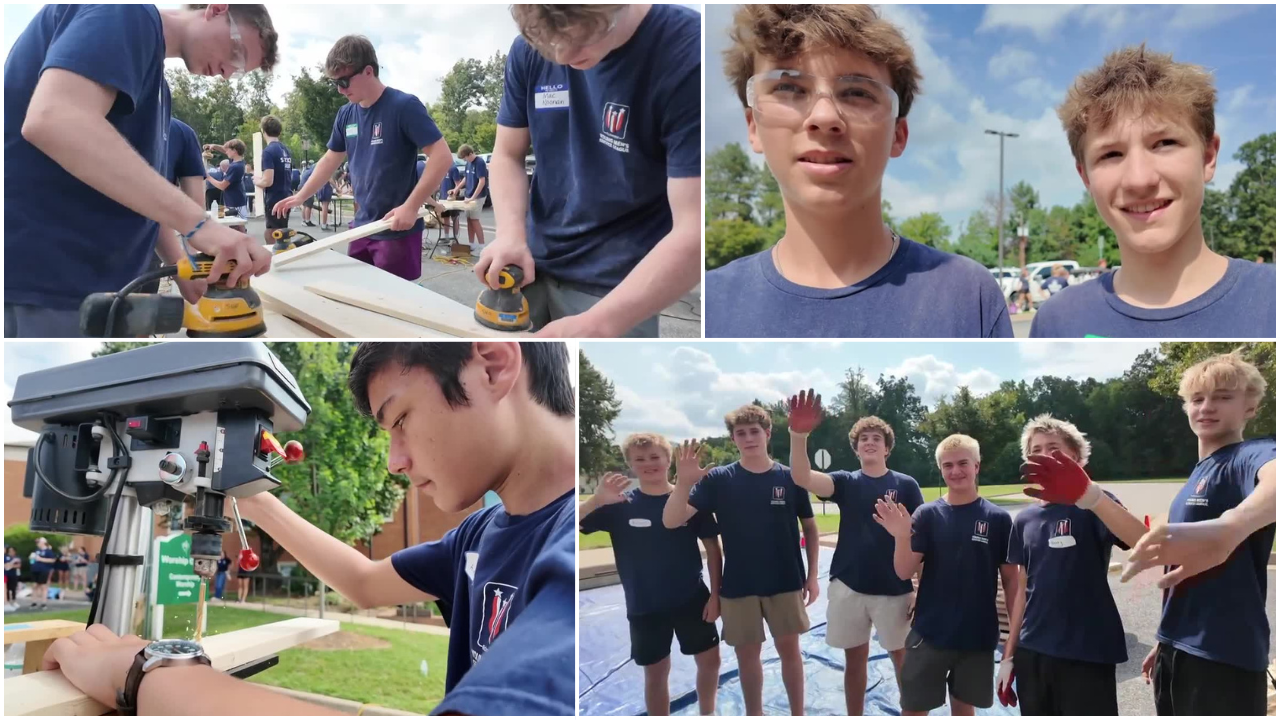 Youth league builds beds for Virginia children in poverty: 'Love they don't get'  