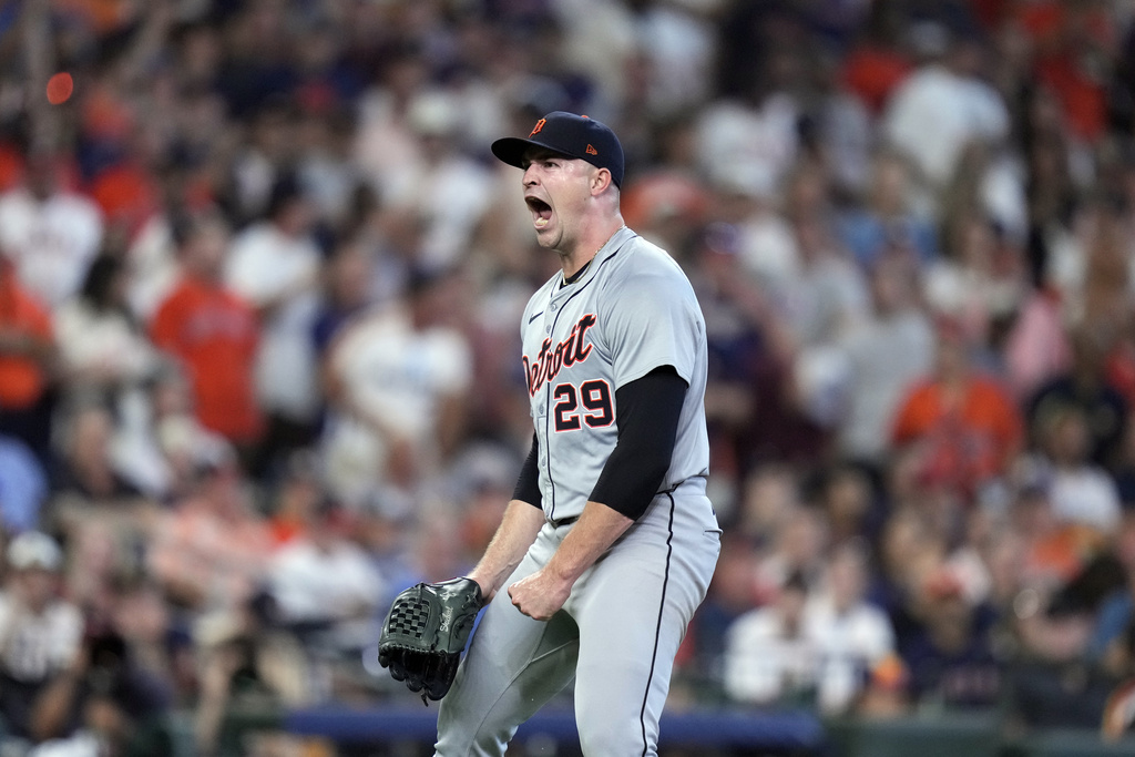 APTOPIX Tigers Astros Baseball