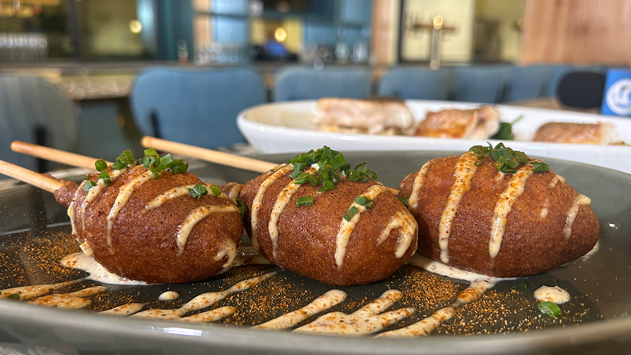 Lobster Corndogs are on the menu at The House in West Palm Beach.png