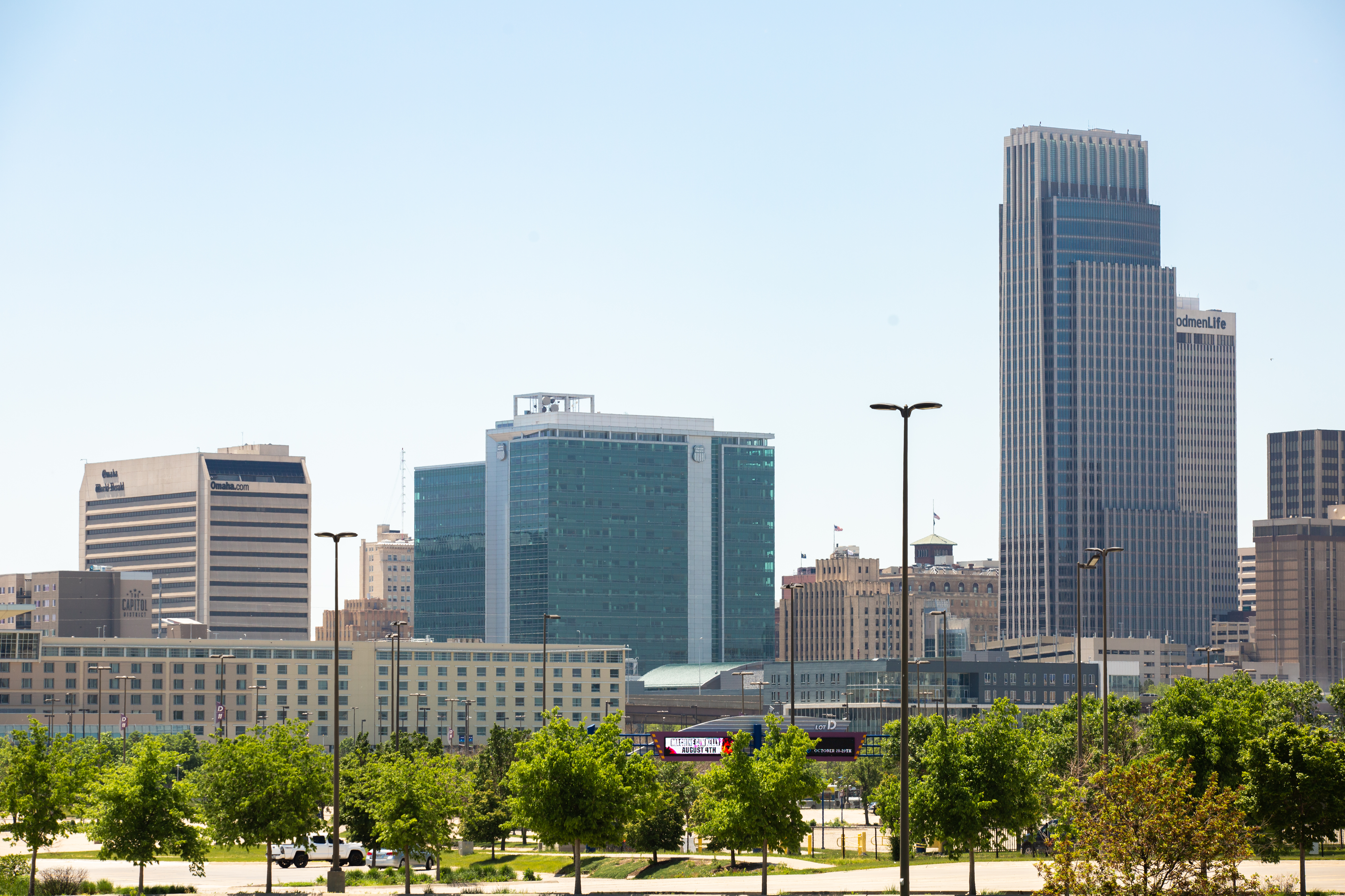 Downtown Omaha, Nebraska Skyline