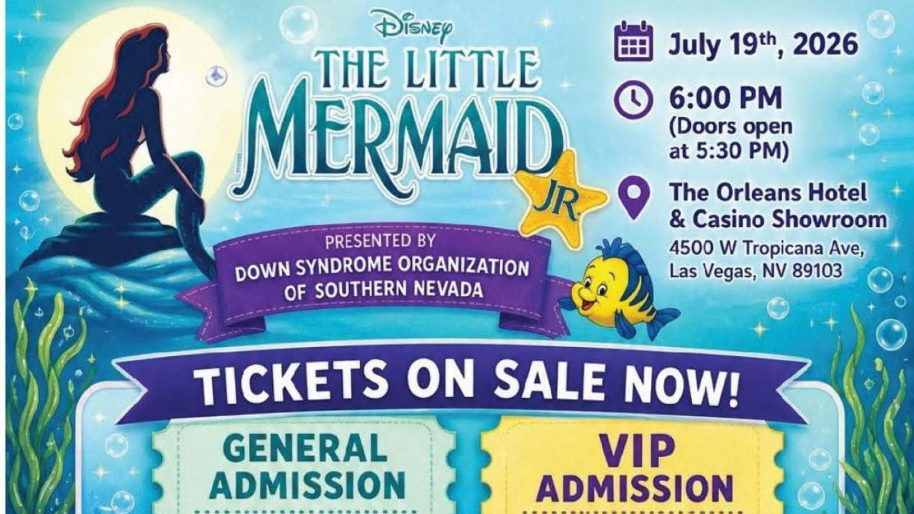 Down Syndrome Organization of Southern Nevada to stage all-inclusive 'Little Mermaid Jr.' show
