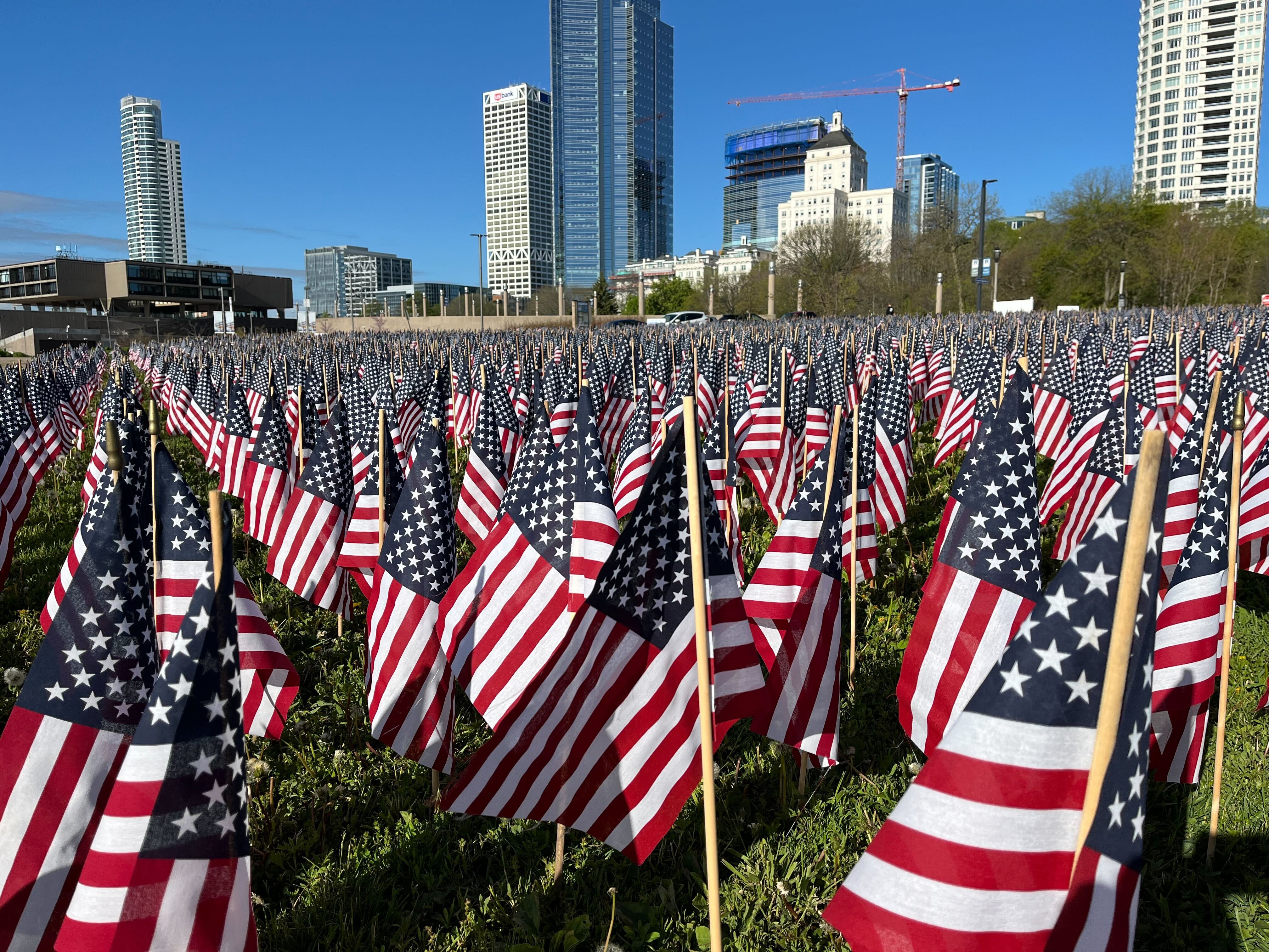 Field of Flags is back at the War Memorial Center 