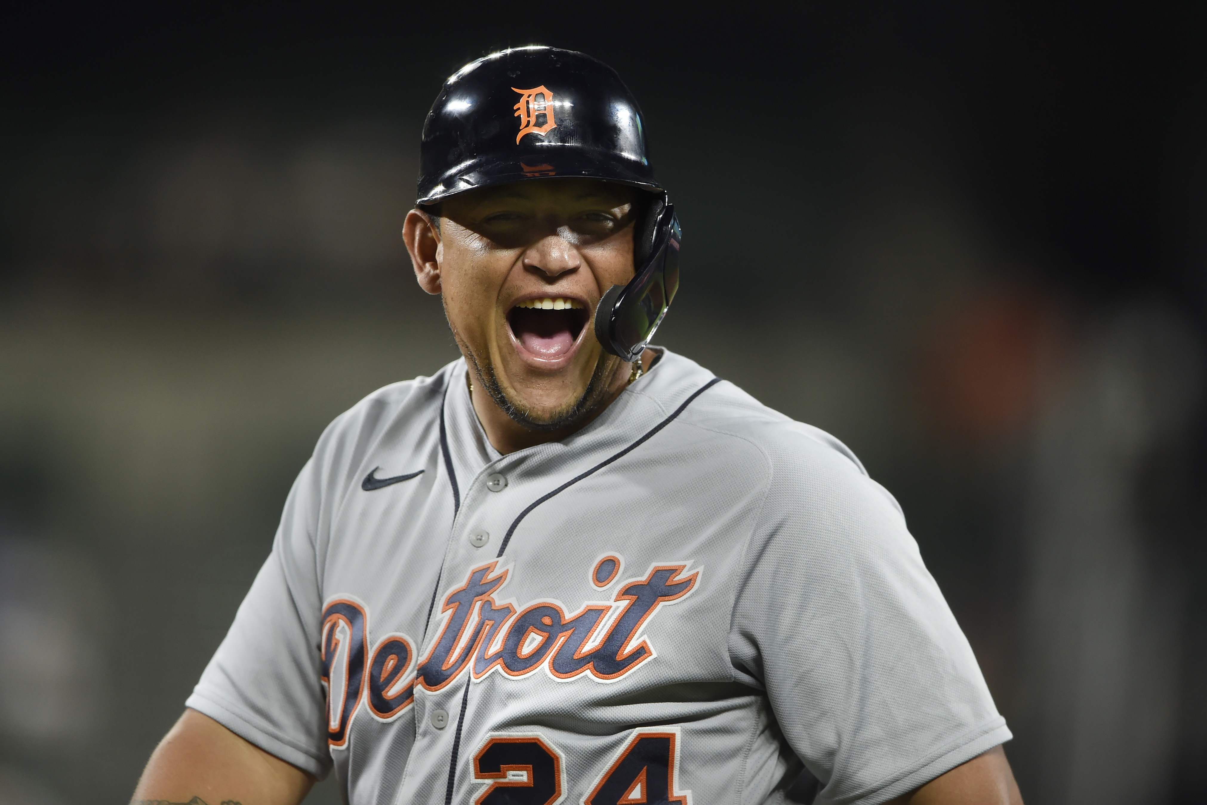 FILE Miguel Cabrera Tigers Orioles Baseball