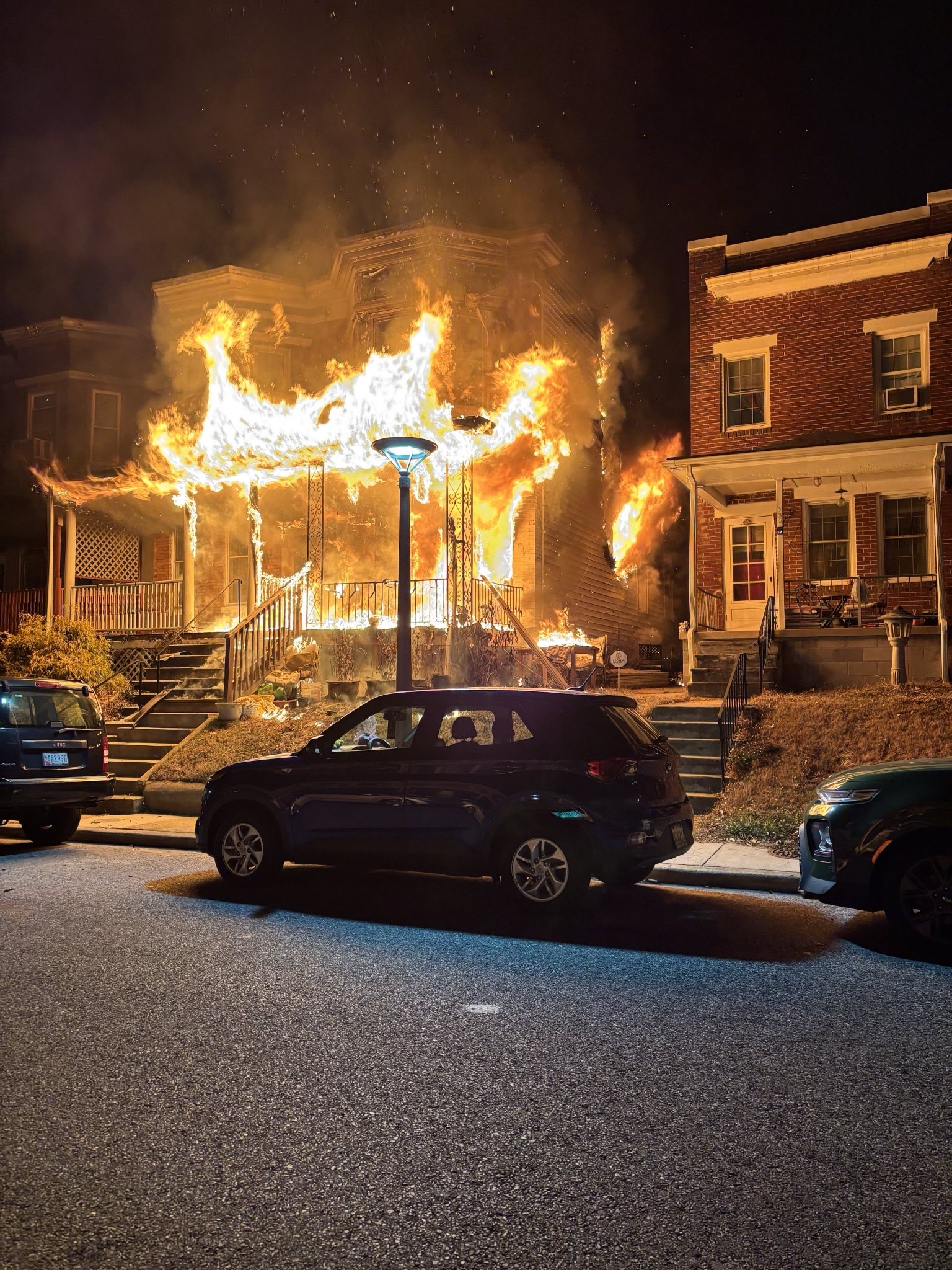 Deadly row home fire Baltimore 12-27-24