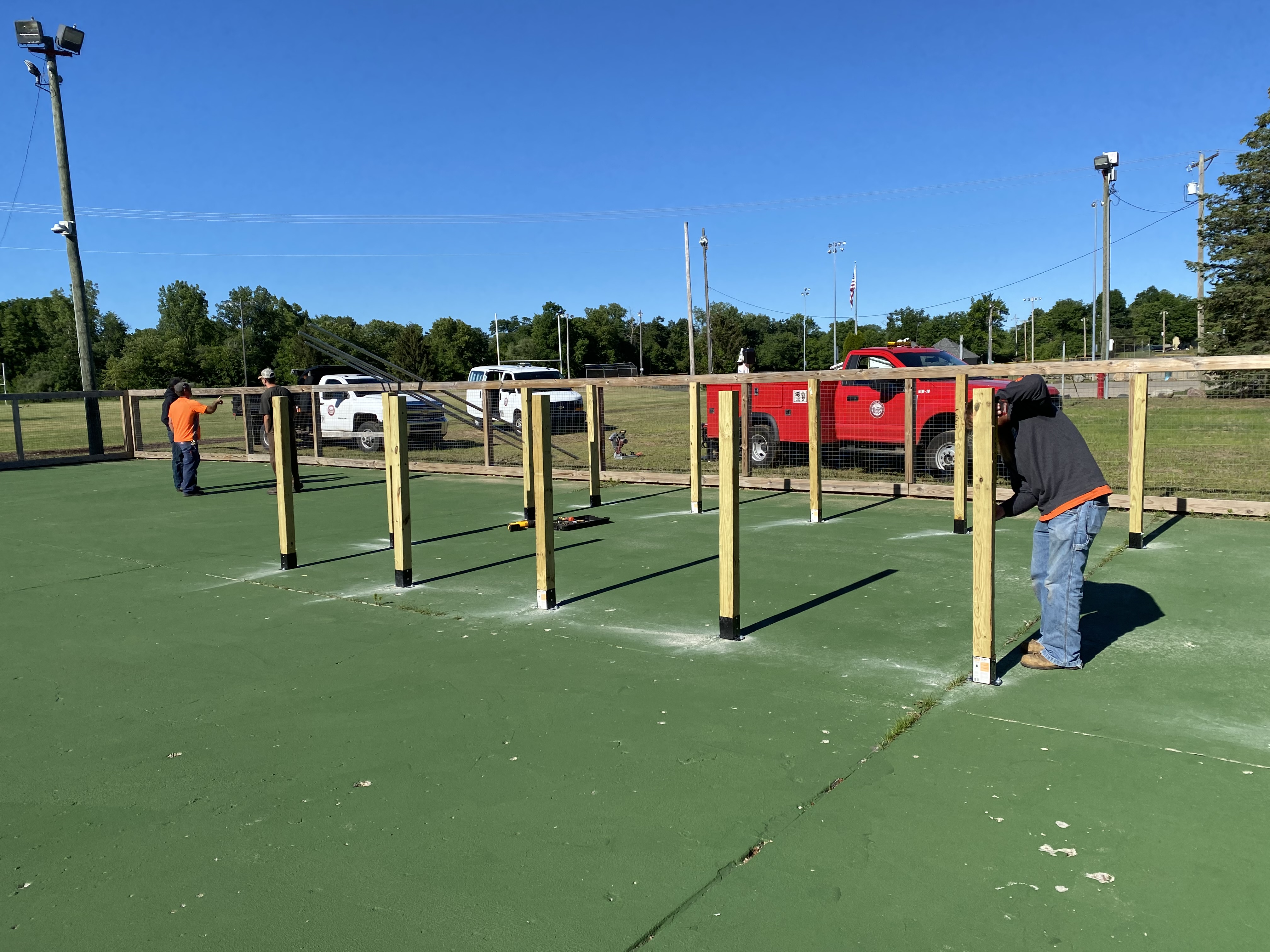 Human foosball fields 