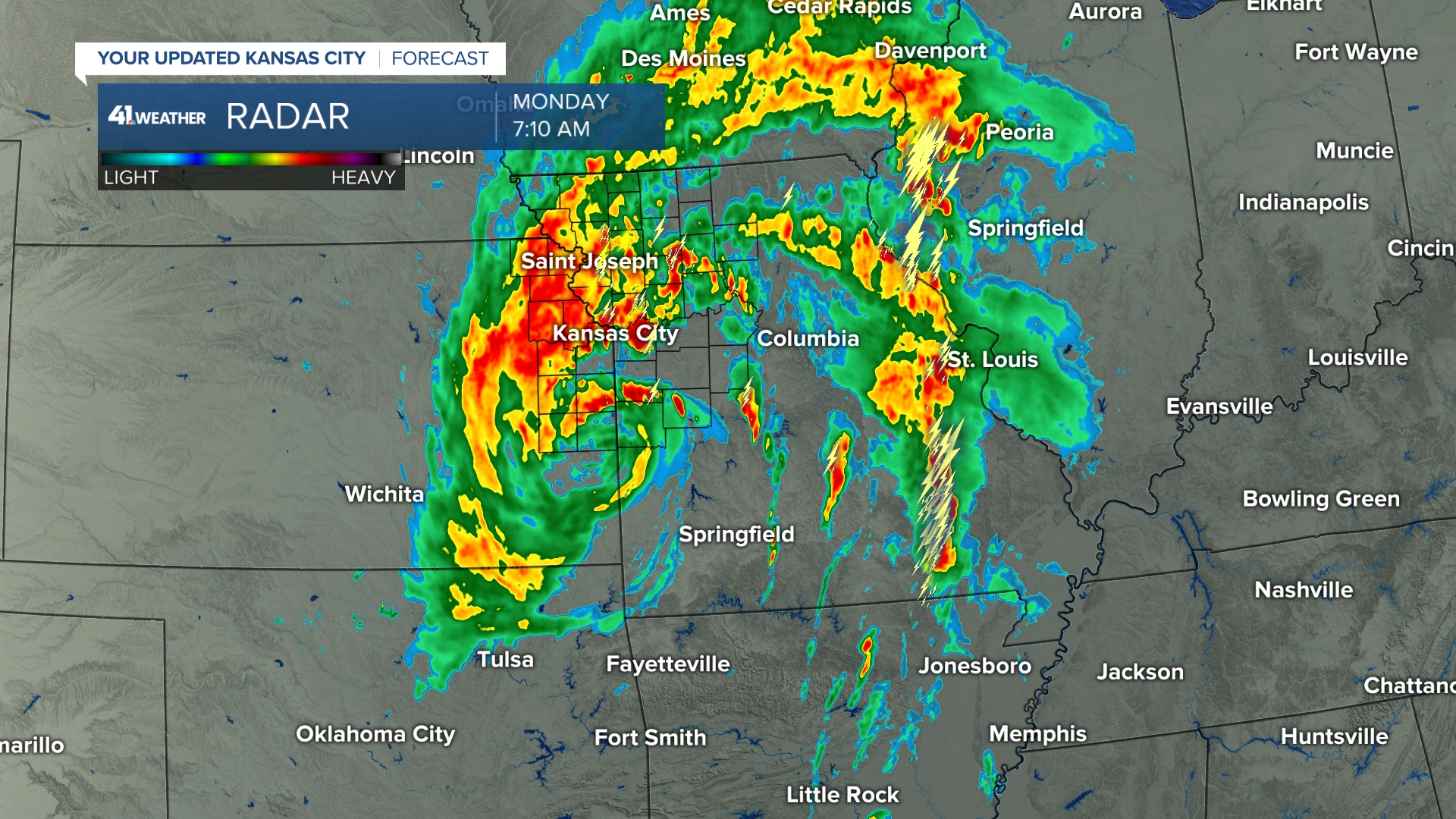 Weather Blog Kansas City Is In The Comma Head This Morning