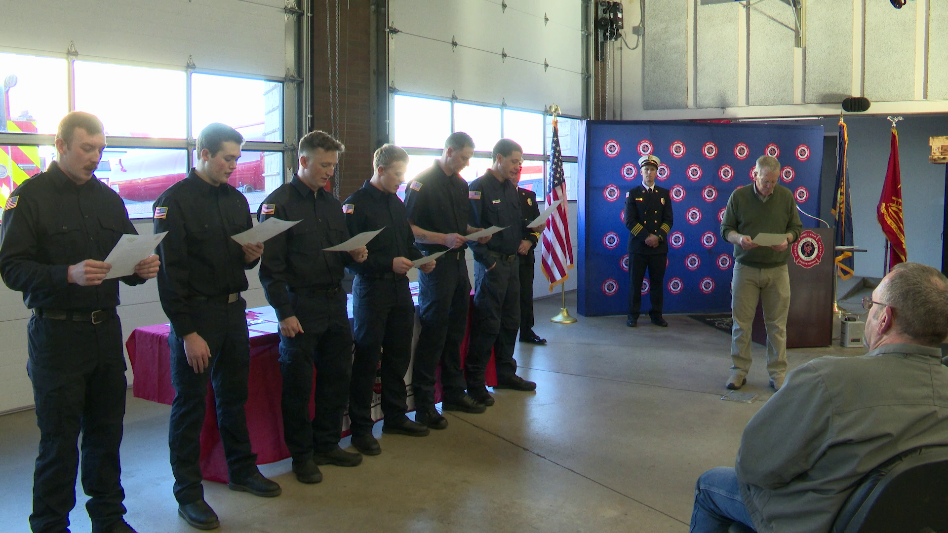 New firefighters take the oath in Great Falls