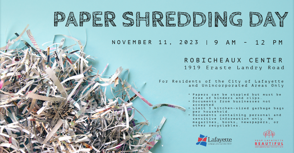 Paper Shredding Day 2023