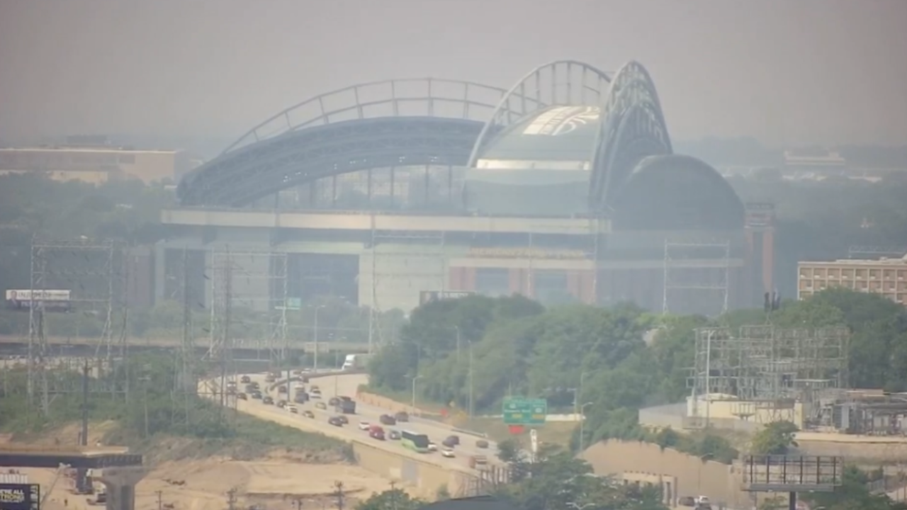 Milwaukee Brewers game on 'as of now' amid air quality alert