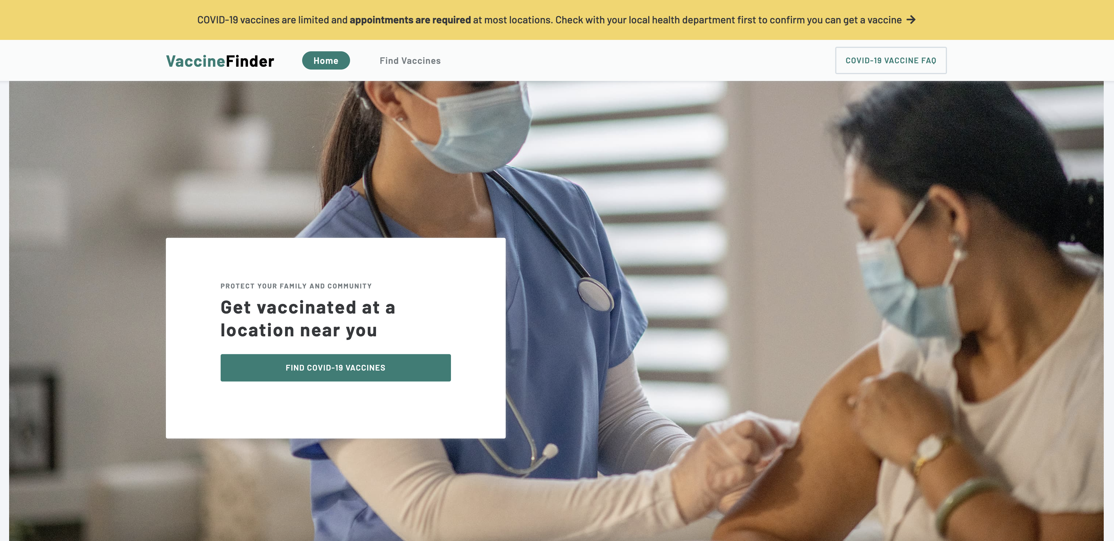 Vaccinefinder