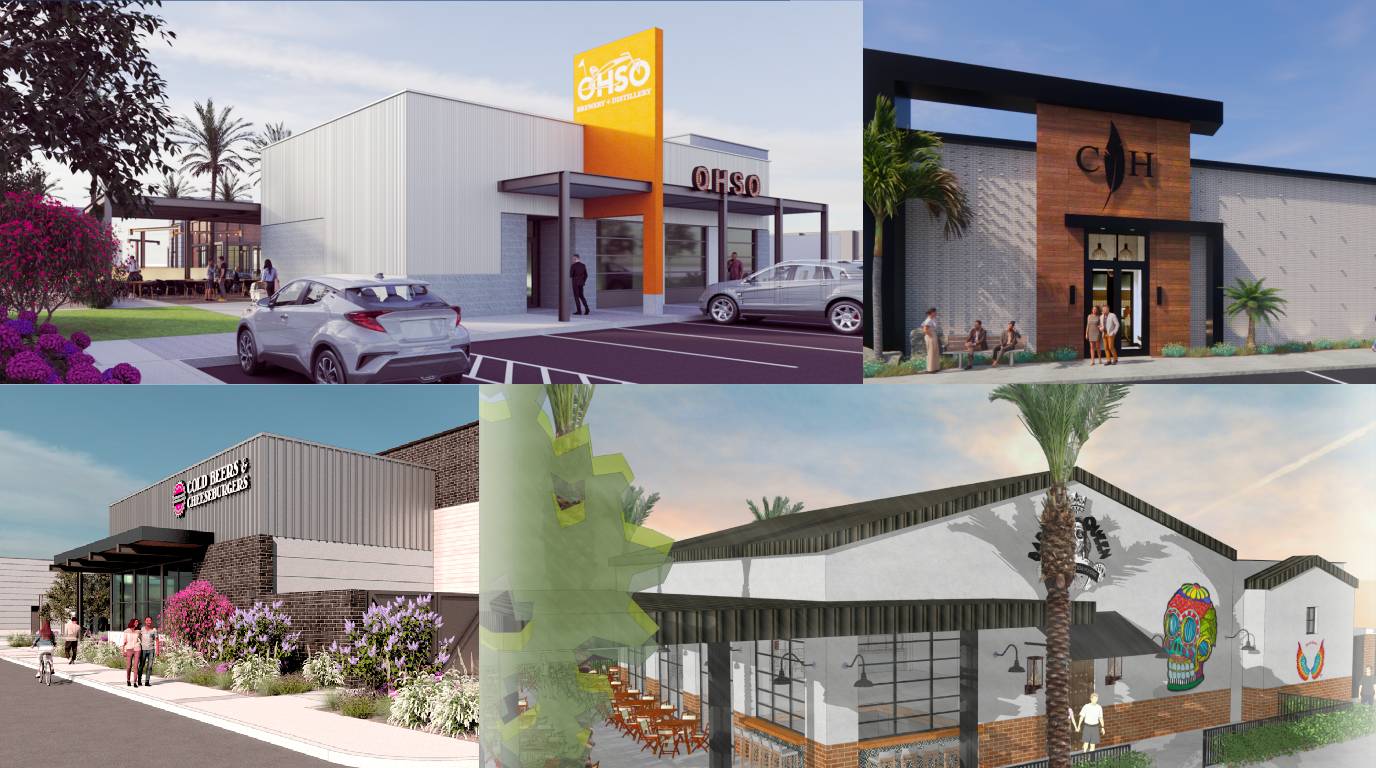 A look at the up coming tenants for the 'Village at Prasada' near Loop 303 & Waddell Road in Surprise, Arizona.