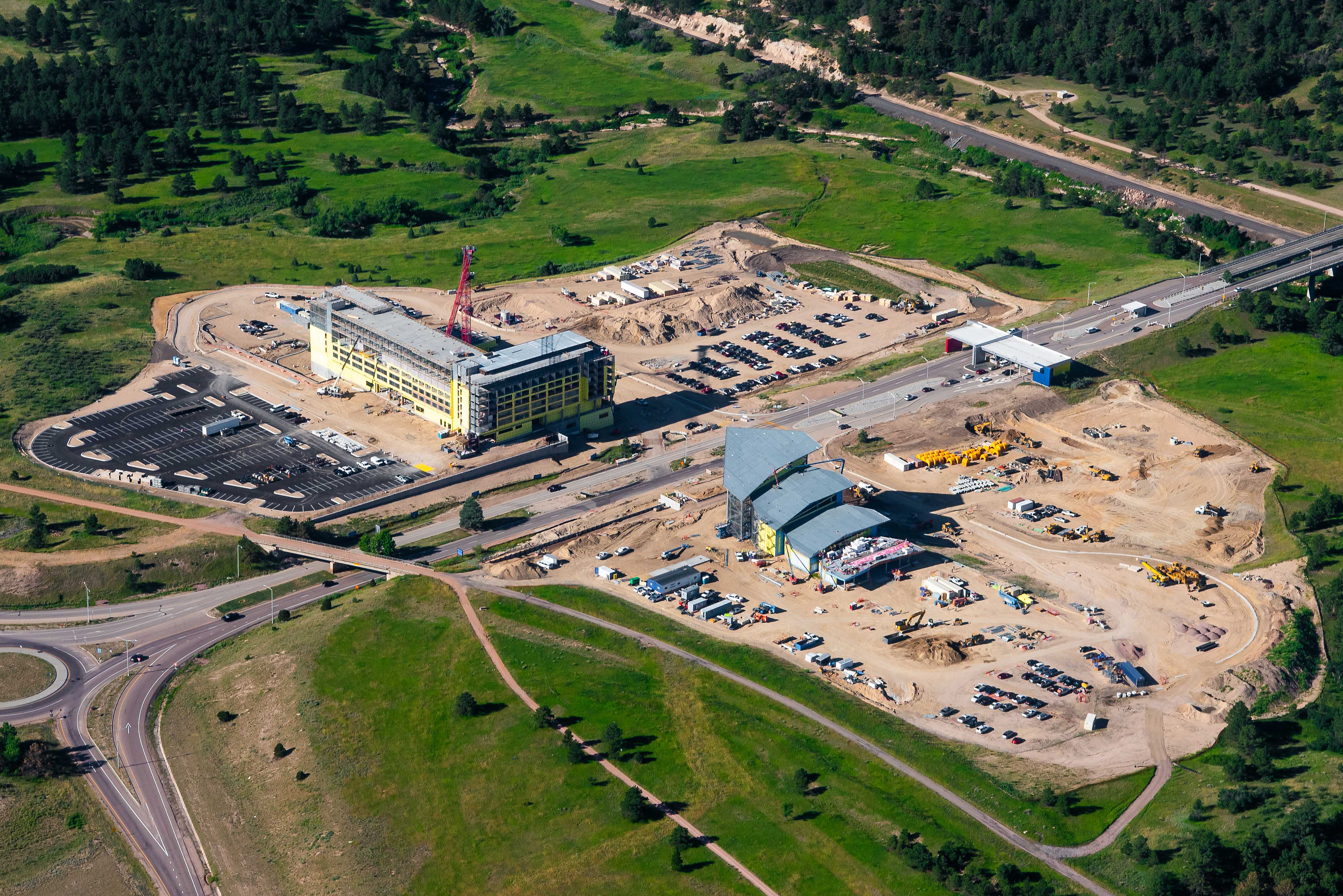 North Gate area of the United States Air Force Academy