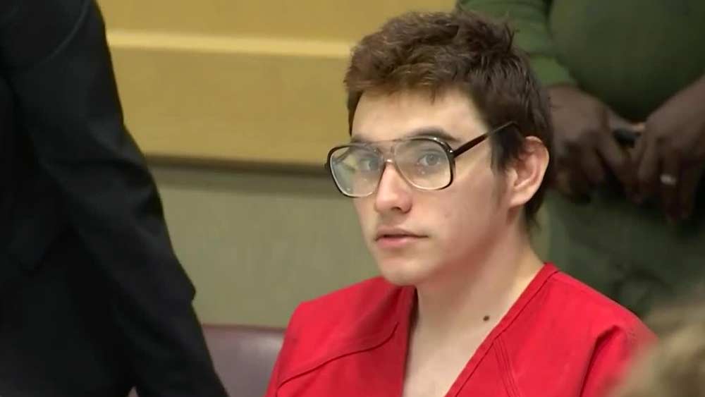 Nikolas Cruz in court for a hearing April 5, 2019.