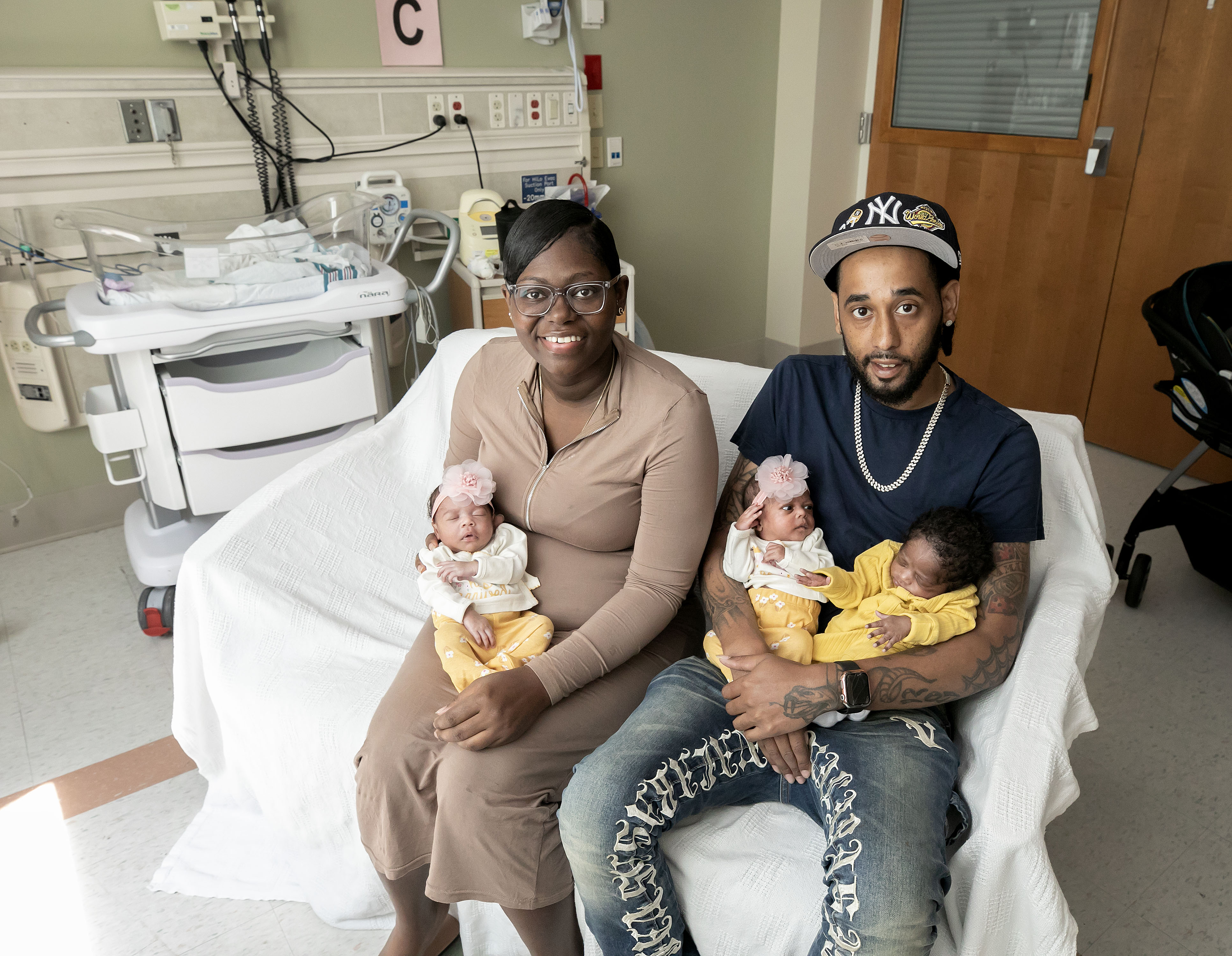Riverside Regional Medical Center triplets Friday May 12, 2023. 