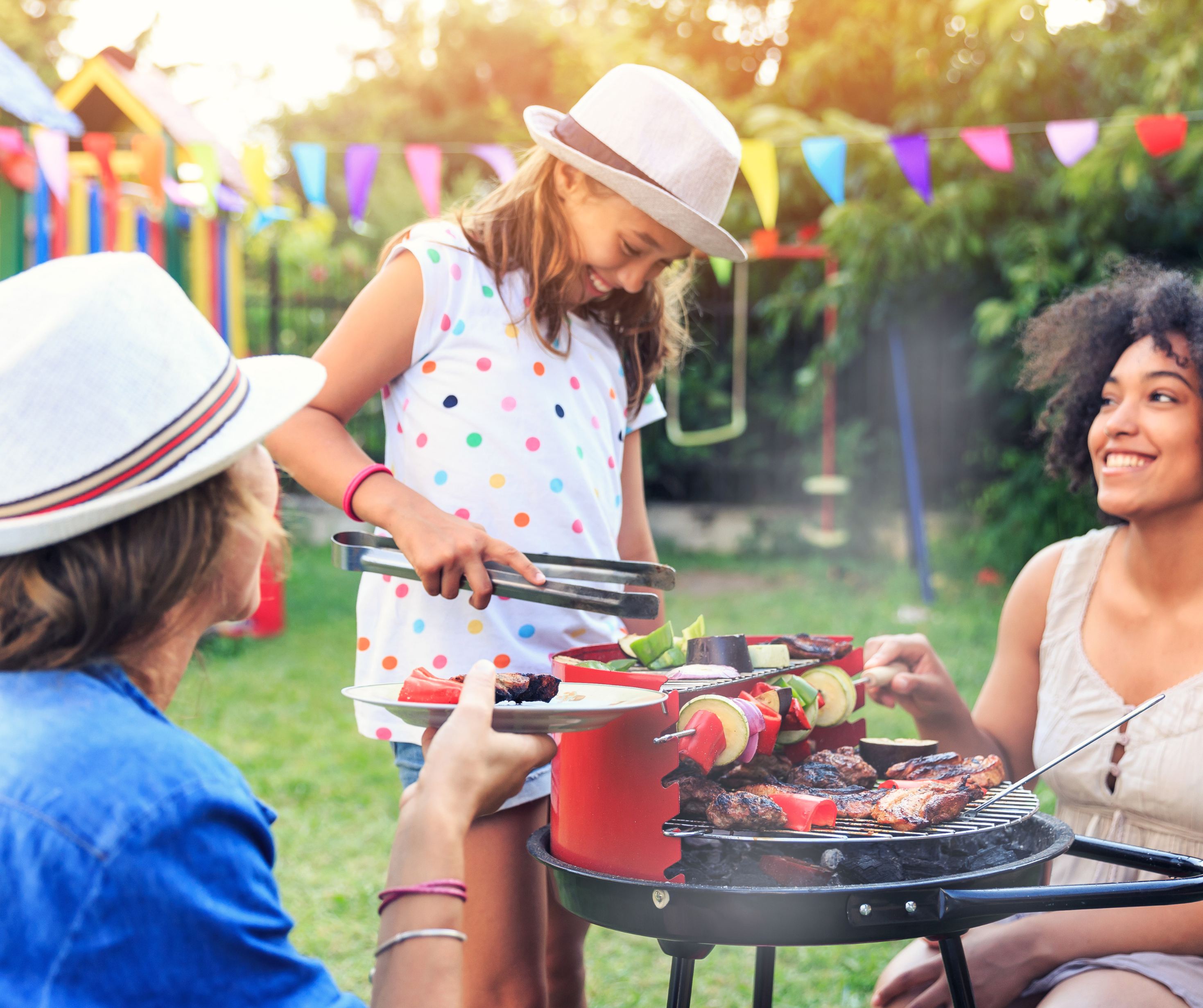 Grilling, connecting with friends, friends, mental health