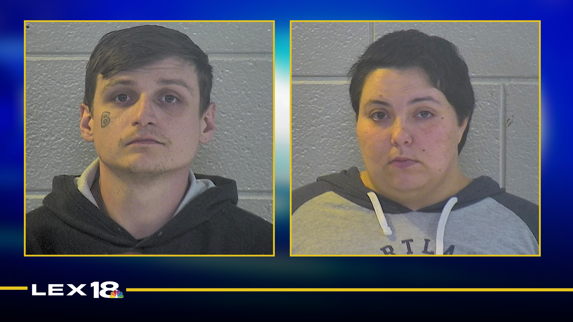 Jacob Barnett & Kyera Barnett mugshots