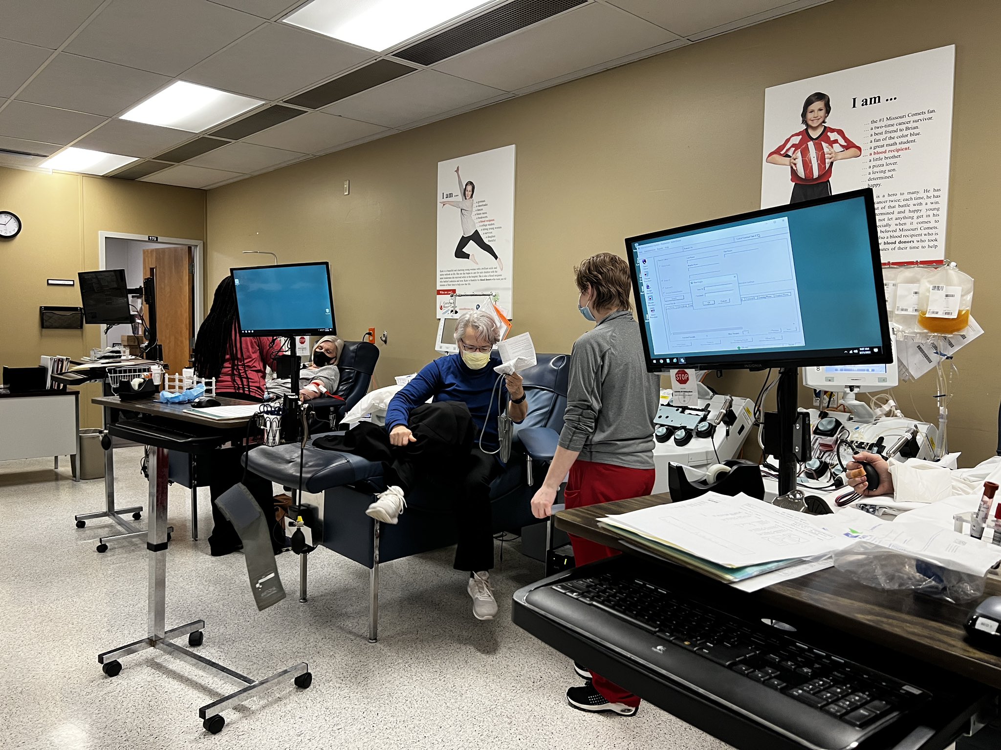 Blood donations continue to remain low and centers demand change