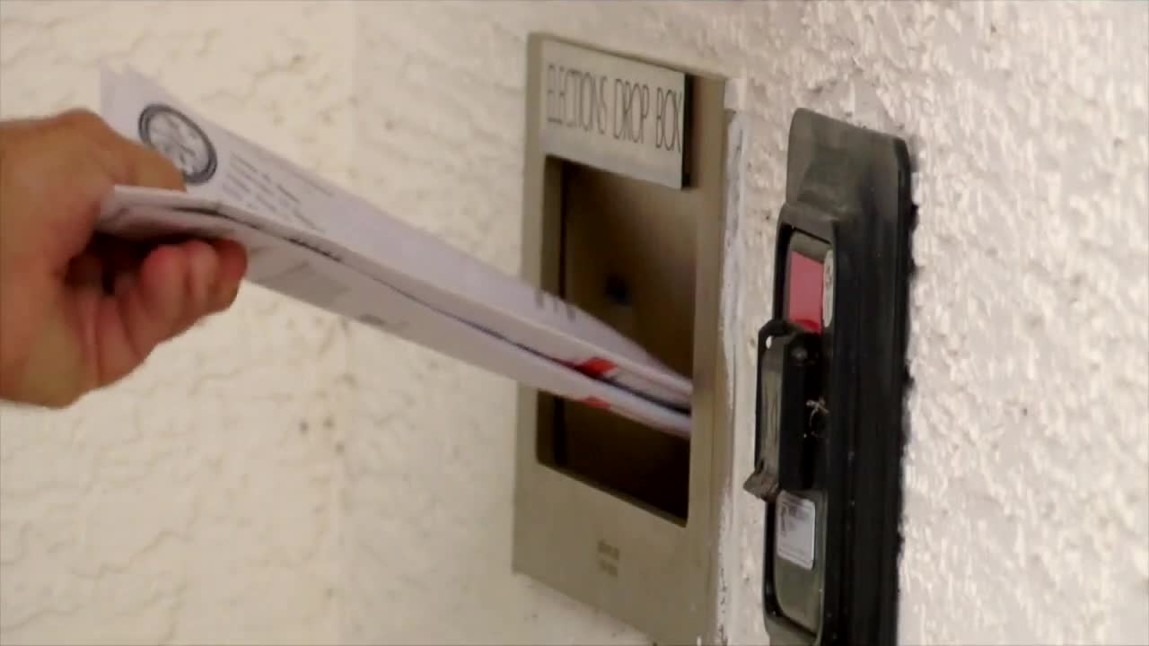 Palm Beach County elections drop box