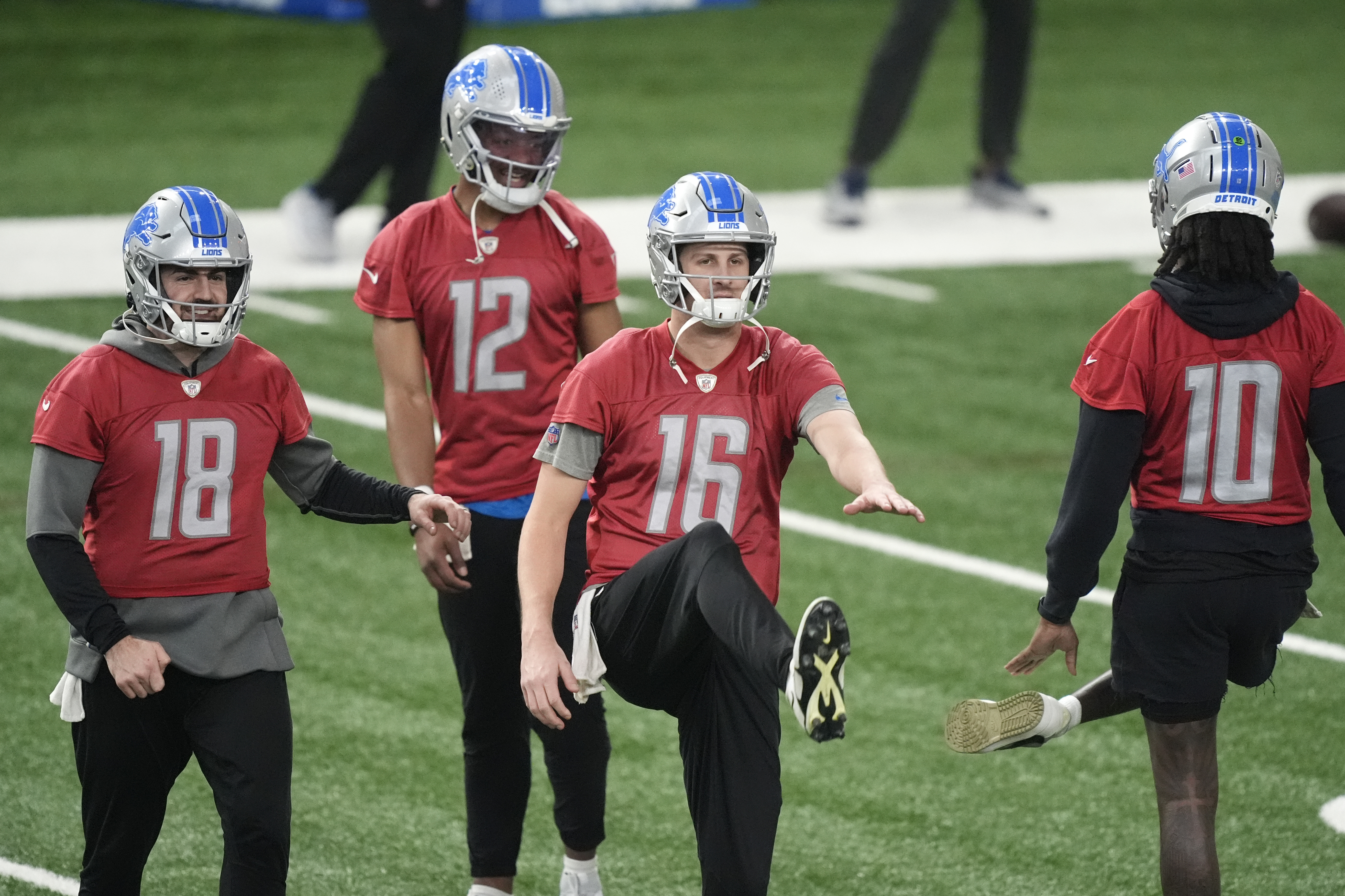 Lions prepare for NFC Championship Game