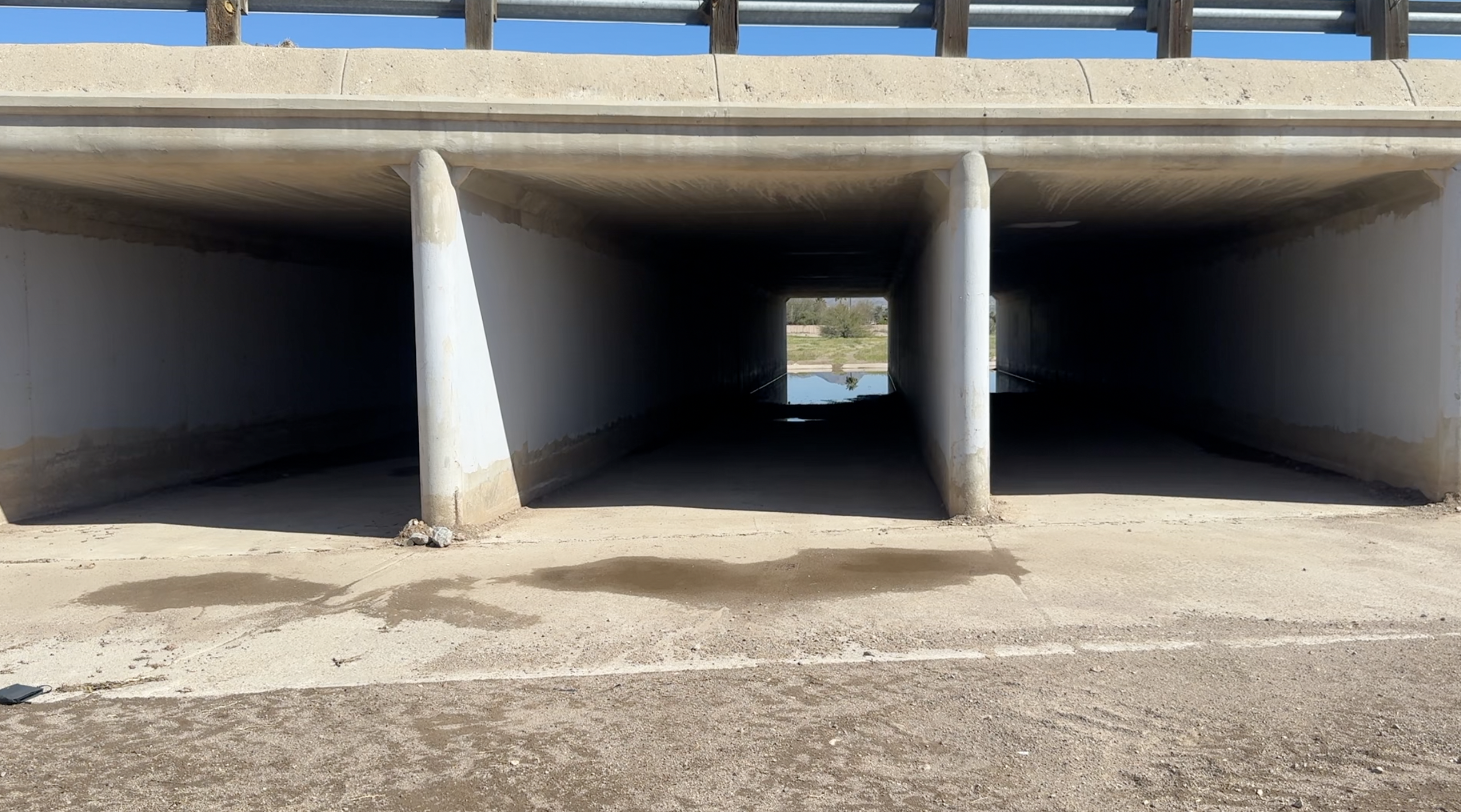 Marana's stormwater maintenance team project