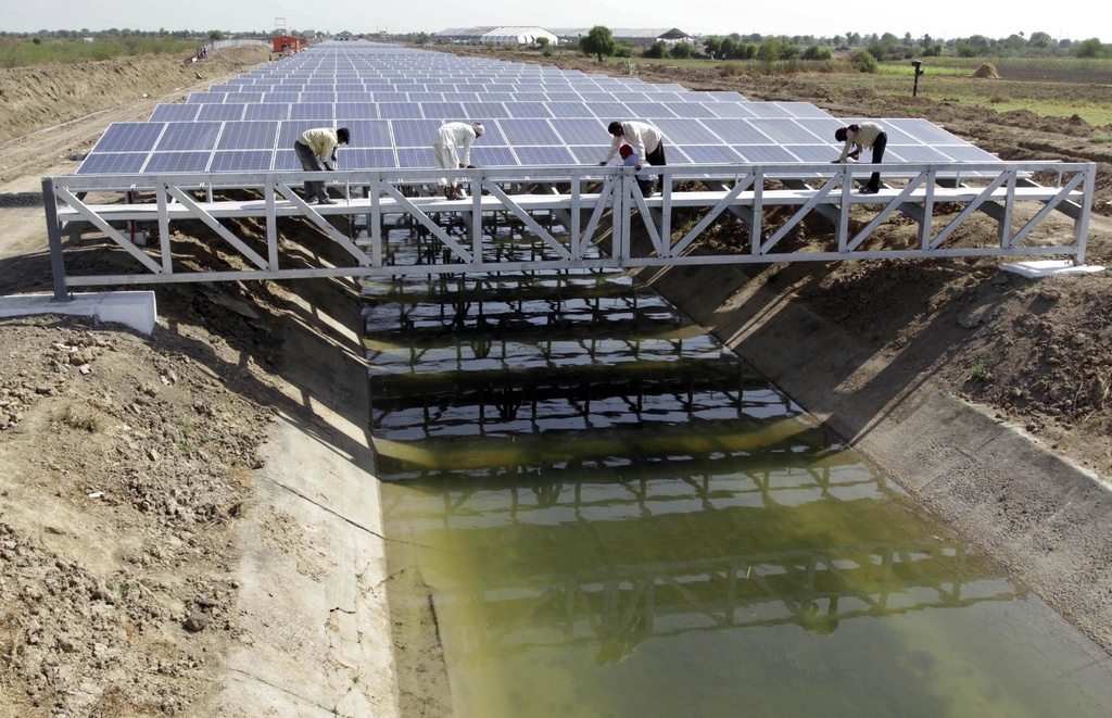 Solar Irrigation Canals