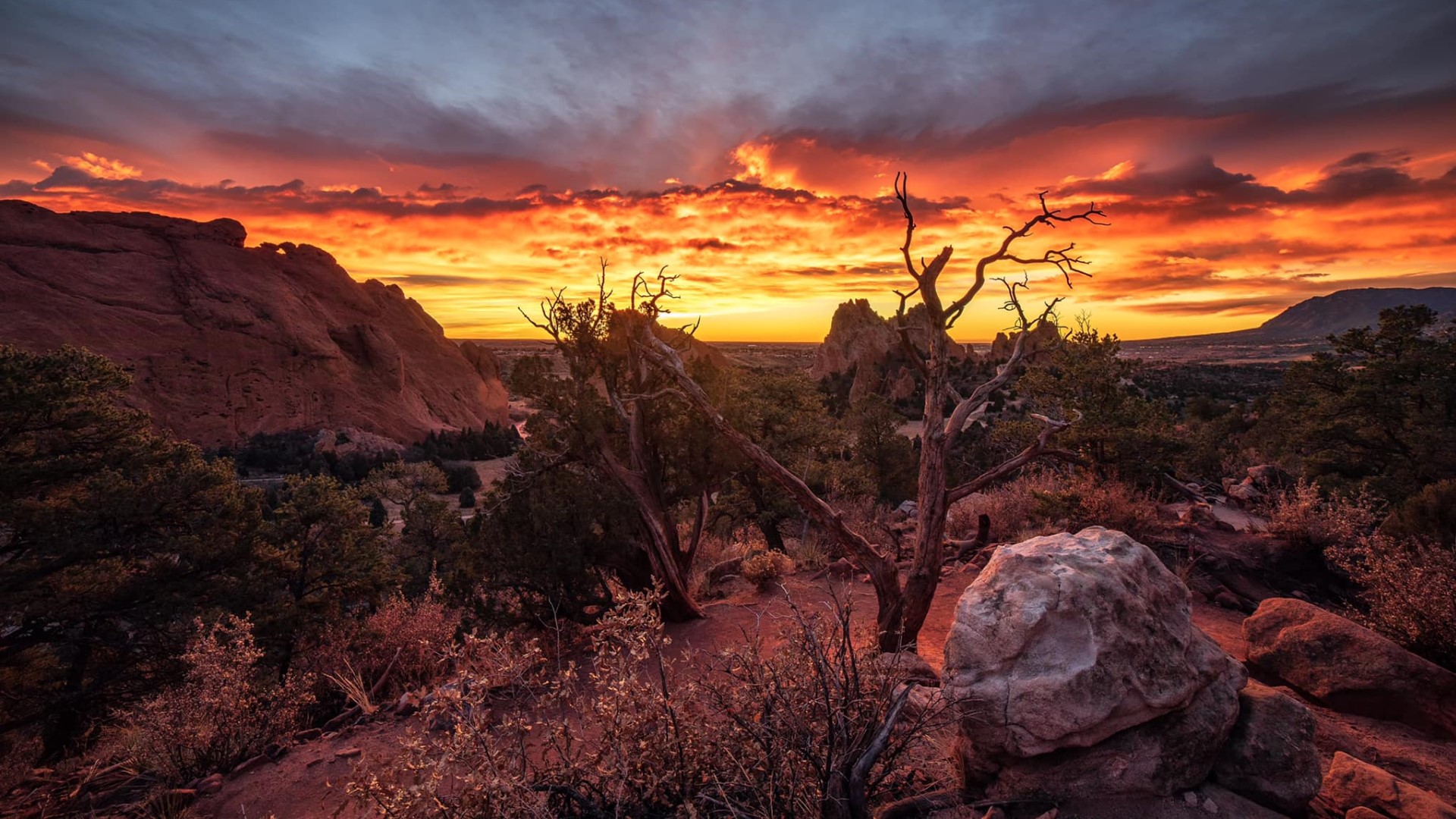 Garden of the Gods sunrise